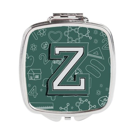 CAROLINES TREASURES Letter Z Back to School Initial Compact Mirror CJ2010-ZSCM